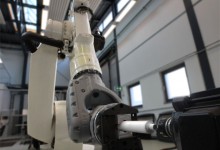 robot milling corian