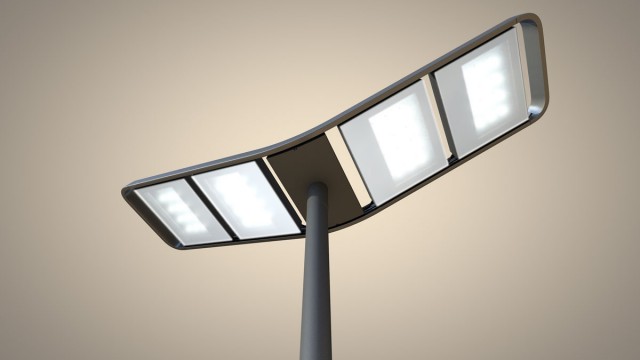 wave LED street lighting for SILL